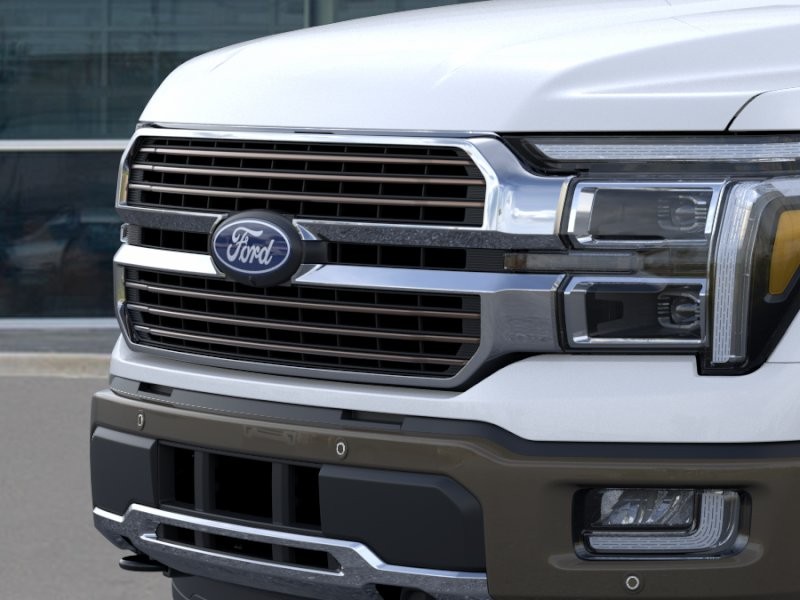 2026 Ford F-150 King Ranch Star White Metallic Tri-Coat at Planet Ford