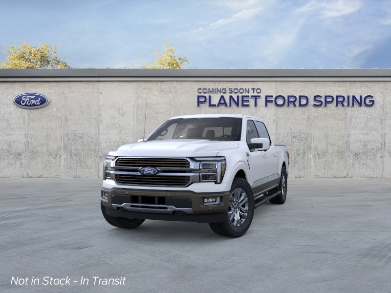 2026 Ford F-150 King Ranch Star White Metallic Tri-Coat at Planet Ford