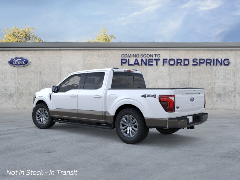 2026 Ford F-150 King Ranch Star White Metallic Tri-Coat at Planet Ford