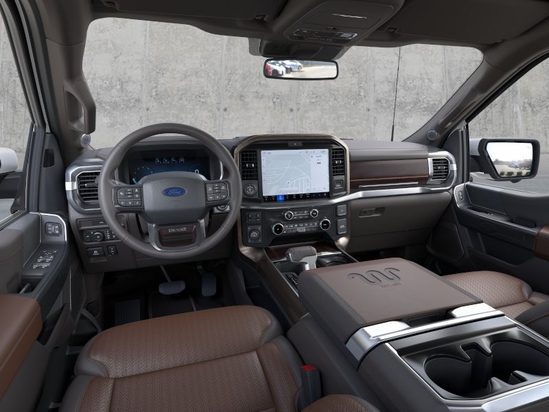 2026 Ford F-150 King Ranch Star White Metallic Tri-Coat at Planet Ford