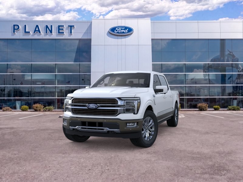 2026 Ford F-150 King Ranch Star White Metallic Tri-Coat at Planet Ford