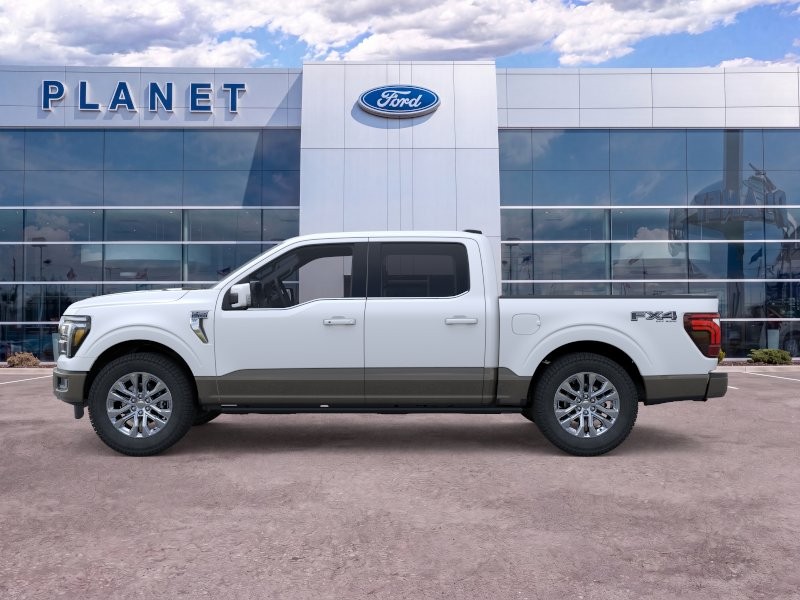 2026 Ford F-150 King Ranch Star White Metallic Tri-Coat at Planet Ford