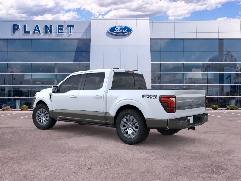 2026 Ford F-150 King Ranch Star White Metallic Tri-Coat at Planet Ford