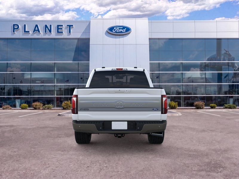 2026 Ford F-150 King Ranch Star White Metallic Tri-Coat at Planet Ford
