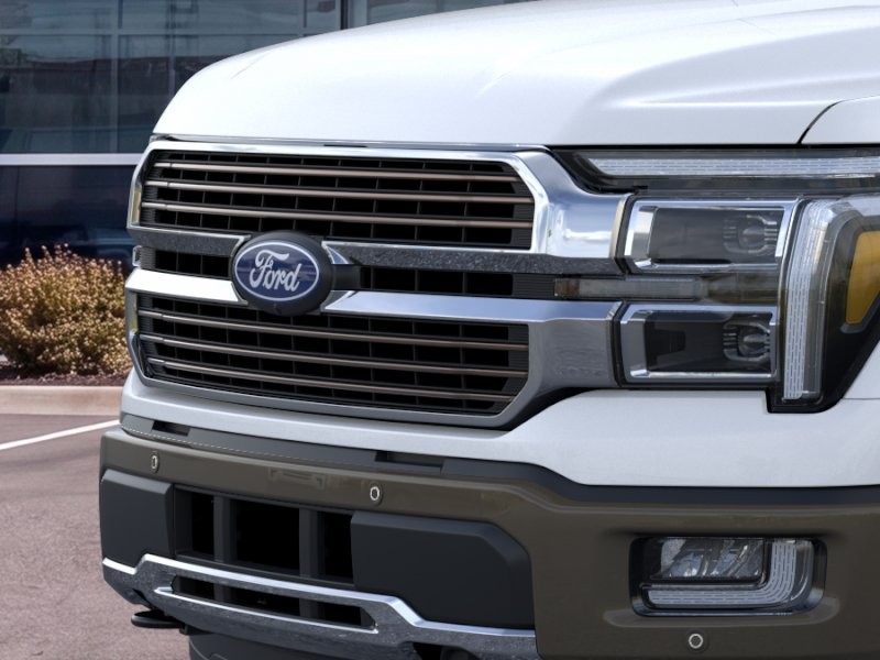 2026 Ford F-150 King Ranch Star White Metallic Tri-Coat at Planet Ford