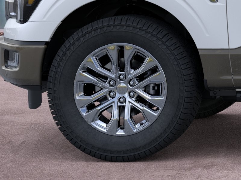 2026 Ford F-150 King Ranch Star White Metallic Tri-Coat at Planet Ford