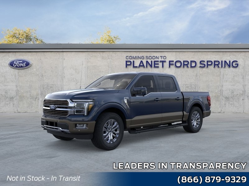 2026 Ford F-150 King Ranch Antimatter Blue Metallic at Planet Ford
