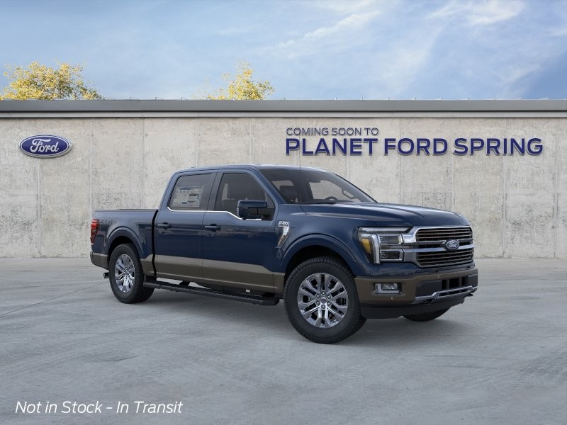 2026 Ford F-150 King Ranch Antimatter Blue Metallic at Planet Ford