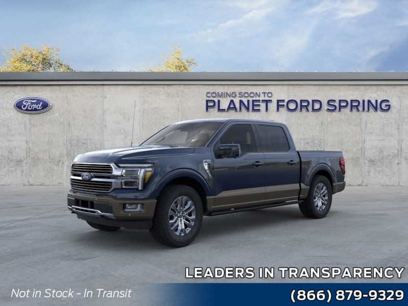 2026 Ford F-150 King Ranch Antimatter Blue Metallic at Planet Ford