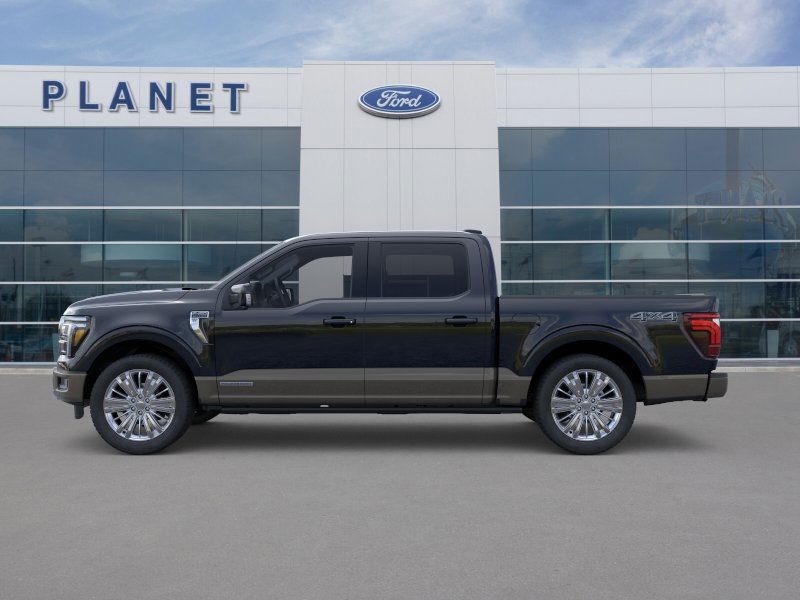 2025 Ford F-150 King Ranch Agate Black Metallic at Planet Ford