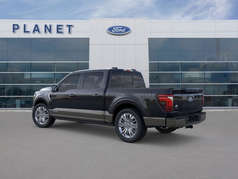 2025 Ford F-150 King Ranch Agate Black Metallic at Planet Ford
