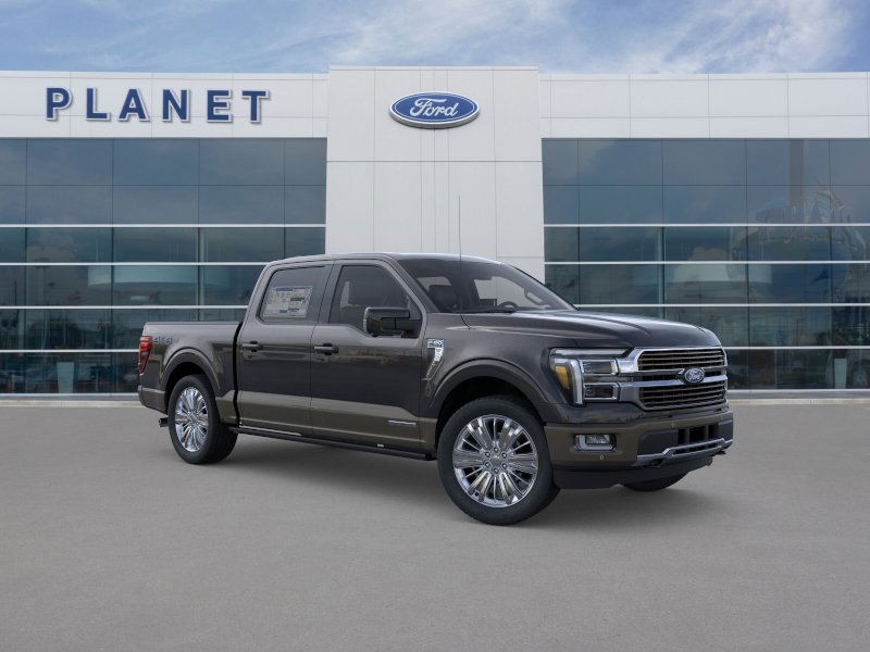 2025 Ford F-150 King Ranch Agate Black Metallic at Planet Ford
