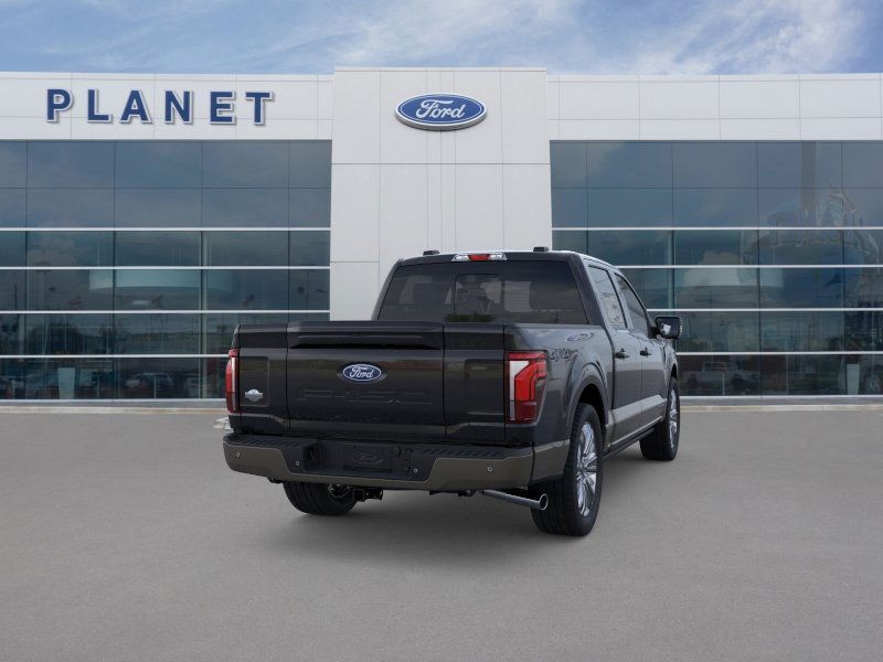 2025 Ford F-150 King Ranch Agate Black Metallic at Planet Ford