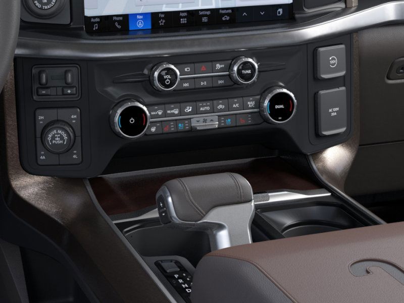 2025 Ford F-150 King Ranch Agate Black Metallic at Planet Ford