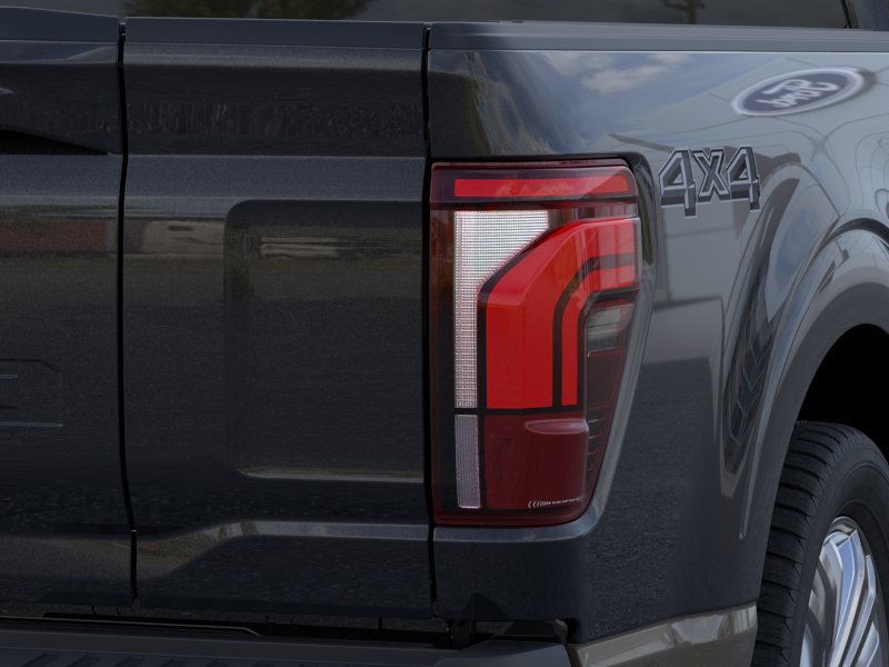 2025 Ford F-150 King Ranch Agate Black Metallic at Planet Ford