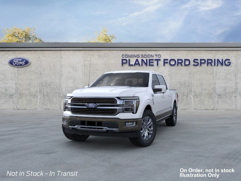2026 Ford F-150 King Ranch Star White Metallic Tri-Coat at Planet Ford