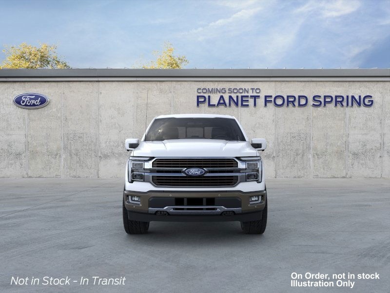 2026 Ford F-150 King Ranch Star White Metallic Tri-Coat at Planet Ford