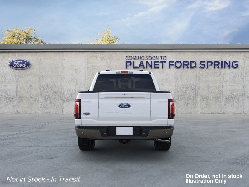 2026 Ford F-150 King Ranch Star White Metallic Tri-Coat at Planet Ford