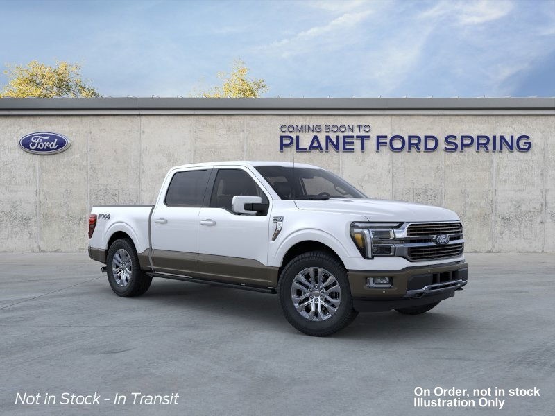 2026 Ford F-150 King Ranch Star White Metallic Tri-Coat at Planet Ford