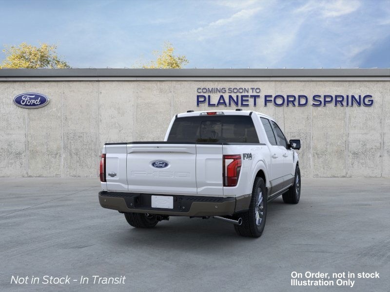 2026 Ford F-150 King Ranch Star White Metallic Tri-Coat at Planet Ford