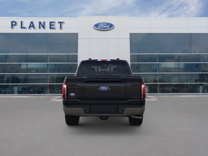 2025 Ford F-150 King Ranch Agate Black Metallic at Planet Ford