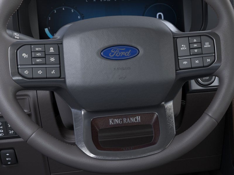 2025 Ford F-150 King Ranch Agate Black Metallic at Planet Ford