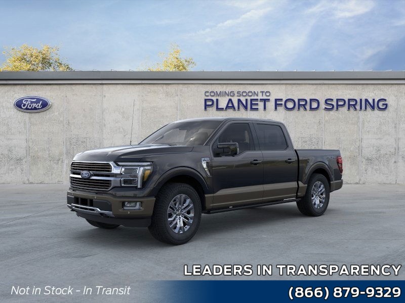 2026 Ford F-150 King Ranch Agate Black Metallic at Planet Ford