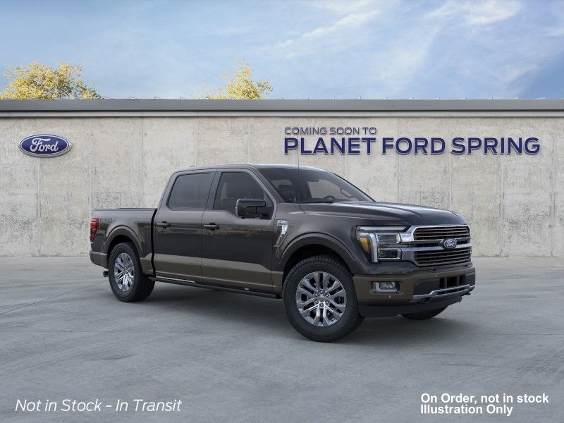 2026 Ford F-150 King Ranch Agate Black Metallic at Planet Ford