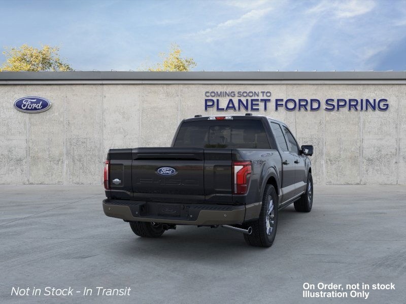 2026 Ford F-150 King Ranch Agate Black Metallic at Planet Ford