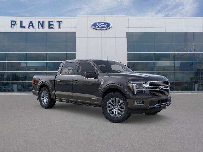 2026 Ford F-150 King Ranch Agate Black Metallic at Planet Ford