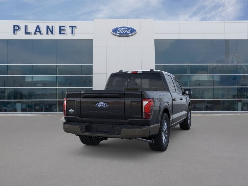2026 Ford F-150 King Ranch Agate Black Metallic at Planet Ford