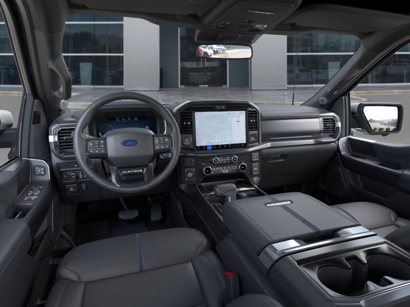 2025 Ford F-150 Platinum Iconic Silver Metallic at Planet Ford