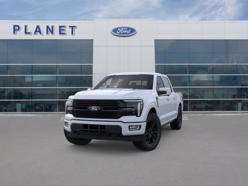 2025 Ford F-150 Platinum Space White Metallic at Planet Ford