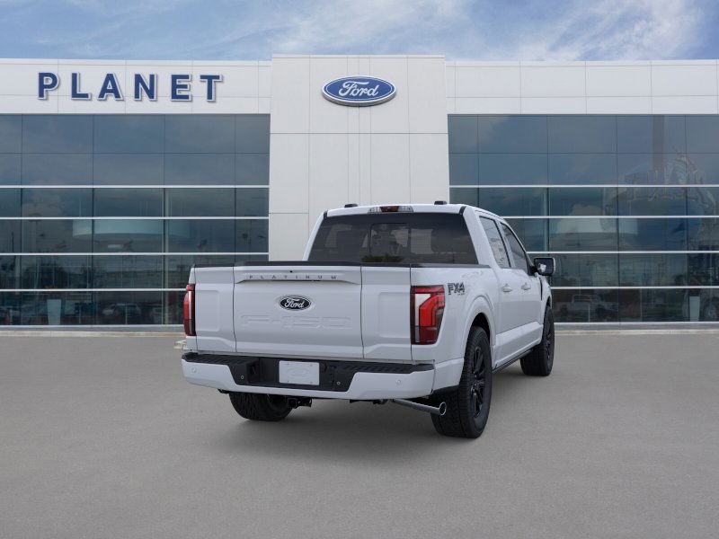 2025 Ford F-150 Platinum Space White Metallic at Planet Ford