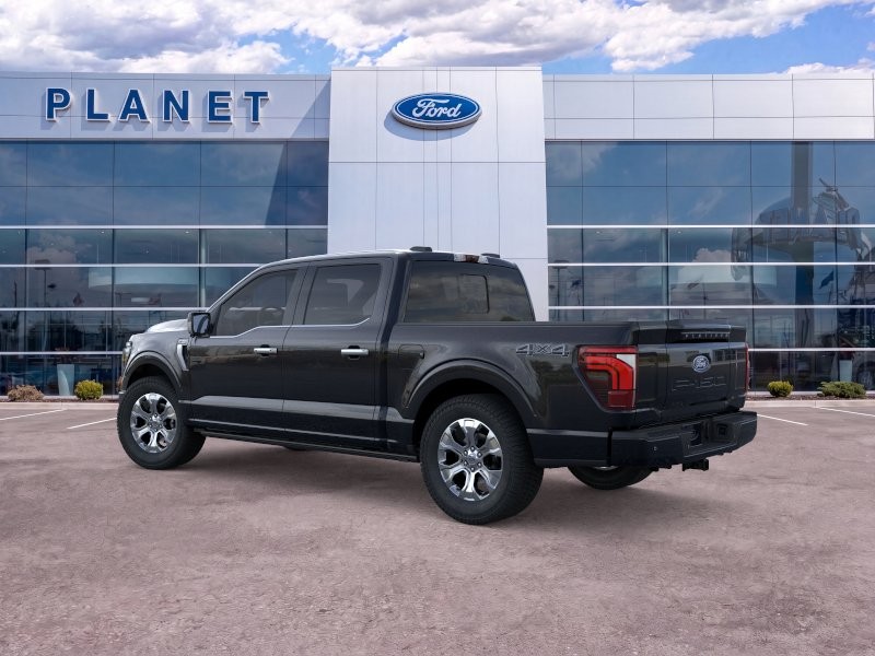 2026 Ford F-150 Platinum Agate Black Metallic at Planet Ford