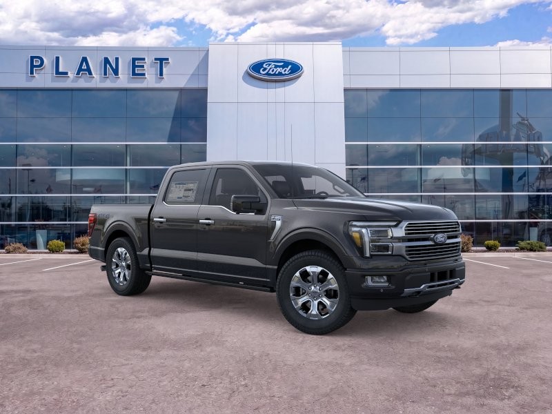 2026 Ford F-150 Platinum Agate Black Metallic at Planet Ford