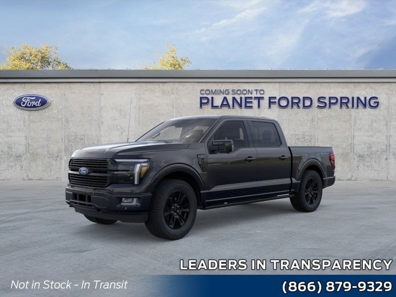 2026 Ford F-150 Platinum Agate Black Metallic at Planet Ford