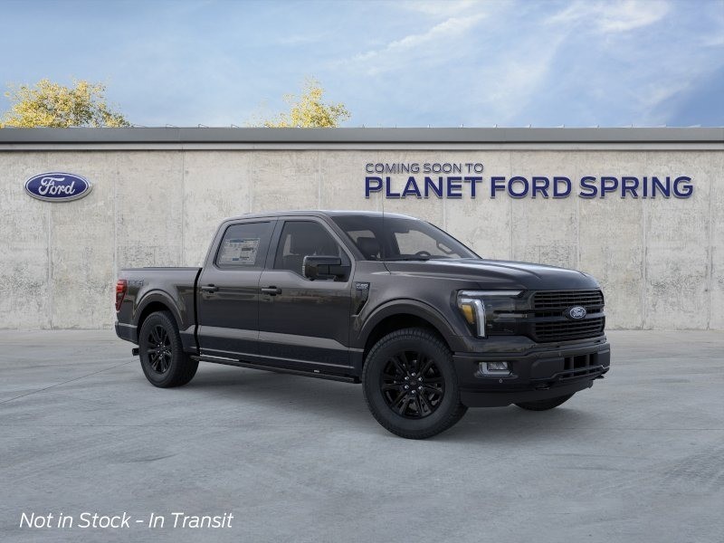 2026 Ford F-150 Platinum Agate Black Metallic at Planet Ford