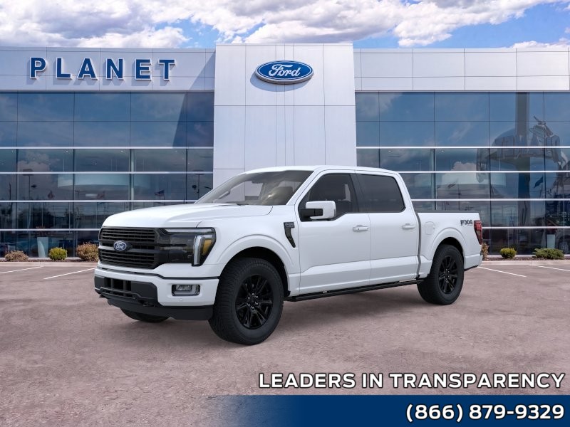 2026 Ford F-150 Platinum Star White Metallic Tri-Coat at Planet Ford