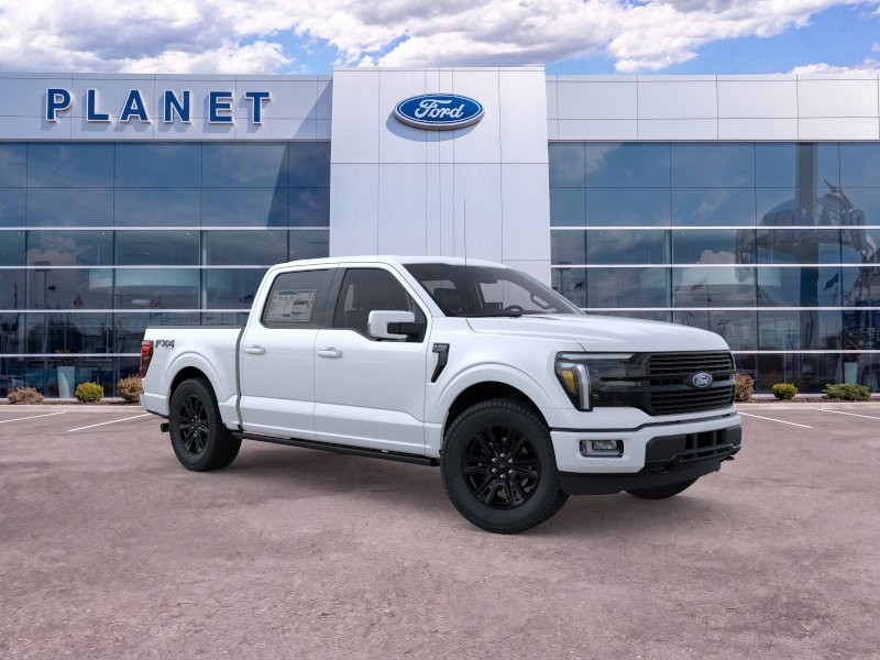 2026 Ford F-150 Platinum Star White Metallic Tri-Coat at Planet Ford