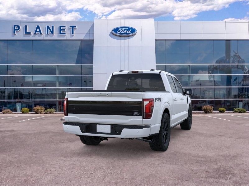 2026 Ford F-150 Platinum Star White Metallic Tri-Coat at Planet Ford