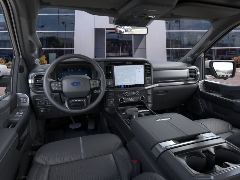 2026 Ford F-150 Platinum Star White Metallic Tri-Coat at Planet Ford