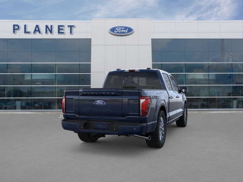 2026 Ford F-150 Platinum Antimatter Blue Metallic at Planet Ford