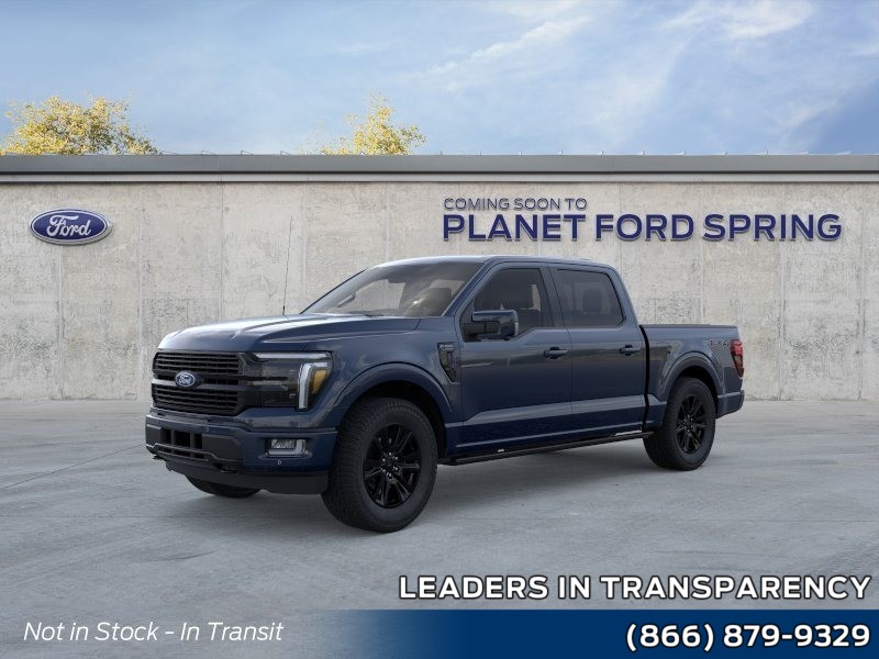 2026 Ford F-150 Platinum Antimatter Blue Metallic at Planet Ford