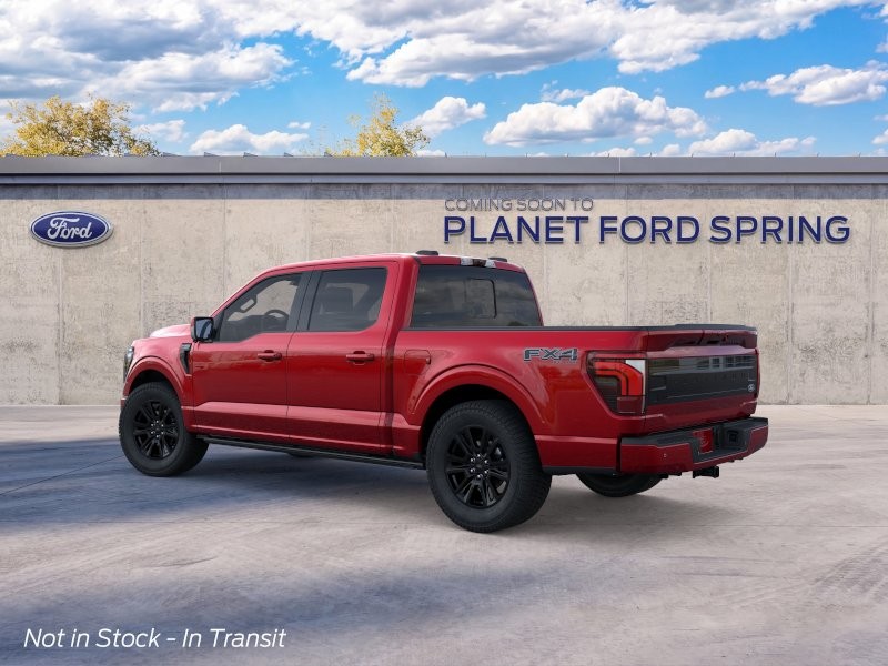 2026 Ford F-150 Platinum Ruby Red Metallic Tinted Clearcoat at Planet Ford