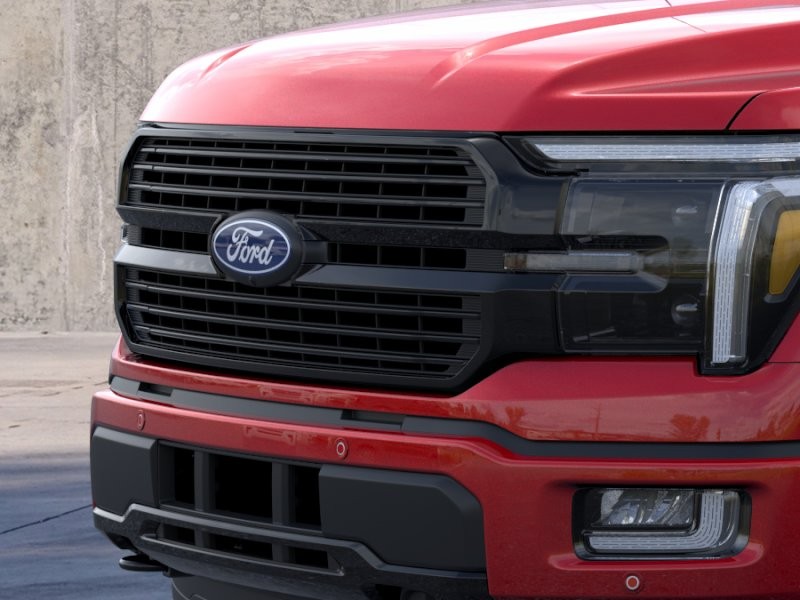 2026 Ford F-150 Platinum Ruby Red Metallic Tinted Clearcoat at Planet Ford