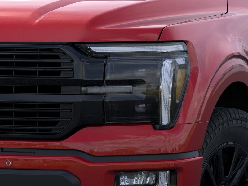 2026 Ford F-150 Platinum Ruby Red Metallic Tinted Clearcoat at Planet Ford