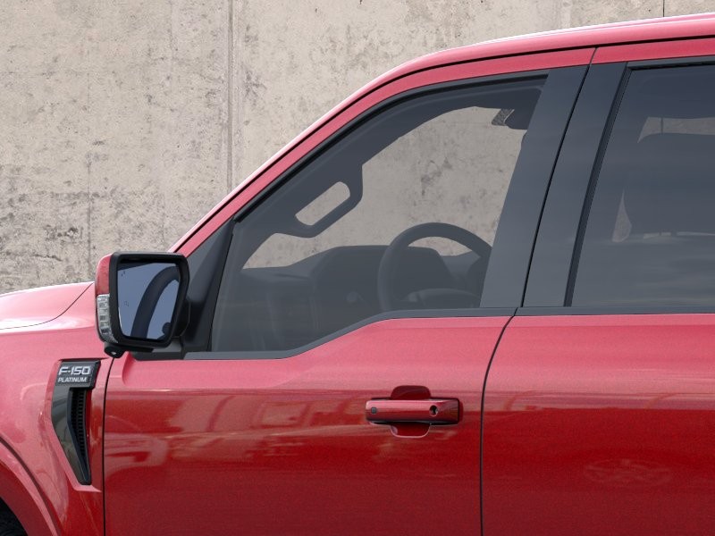2026 Ford F-150 Platinum Ruby Red Metallic Tinted Clearcoat at Planet Ford