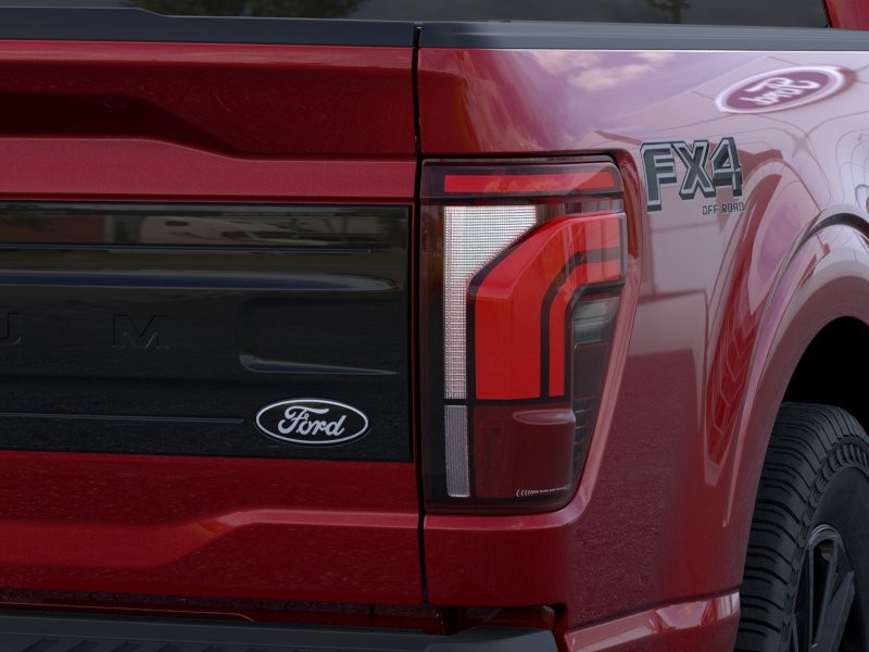 2026 Ford F-150 Platinum Ruby Red Metallic Tinted Clearcoat at Planet Ford