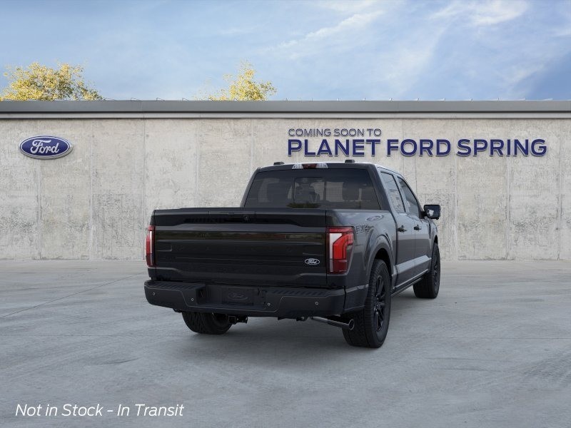 2026 Ford F-150 Platinum Agate Black Metallic at Planet Ford